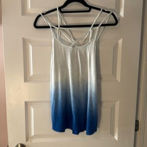 Tie-dye american eagle cami